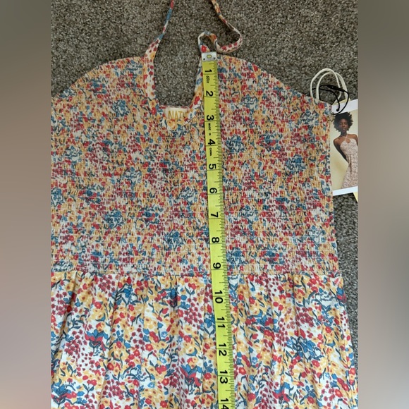 NWT Nation LTD Kira 70s Maxi Dress in Flower Power Retro Floral Size Small - Picture 15 of 16